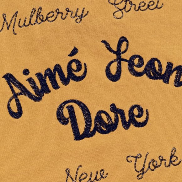 Aime Leon Dore Chain Stitch Quarter Zip Sweatshirt F/W 21 - Picture 5 of 5